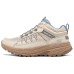 Skechers WOMEN'S GO Series Cushioning Breathable Low-Top Trail Running Running Shoes Women's Beige Blue Бежевый Синий, 37.5