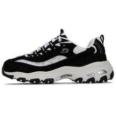 Skechers DLites 1.0 'Black White' Women's 35