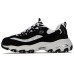 Skechers DLites 1.0 'Black White' Women's 35