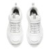 Skechers Slip Resistant Cushioning Abrasion Resistant Breathable Kids Lifestyle Shoes White Gray Teenagers 27.5