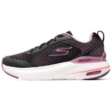 Skechers Max Cushioning Running Shoes Women's Low-Top Black/Pale Dogwood 35.5