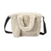 Skechers Fabric Shoulder Bag, Crossbody Bag Regular Women's Hazelnut Apricot Hazelnut Apricot