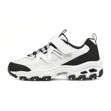 Skechers DLITES Kids Lifestyle Shoes Black White Teenagers Черно-белый, 36