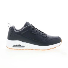 Skechers Tres Air Uno Adler 183012 Mens Black Lifestyle Sneakers Shoes 10