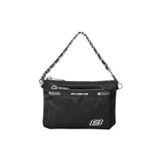 Skechers LeSportsac Collaboration Fabric Handbag, Shoulder Bag Unisex Dark Blue Black Черный, Small Size