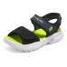 Skechers Razor Splash Anti Slip Anti Kick Children's Sandals Green Black Teenagers 32