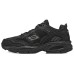 Skechers OUTDOOR MENS Anti-Slip Wear-Resistant Low-Top Chunky Sneakers Men's Black Черный, 41.5