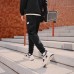 Skechers Colorful Knitted Sweatpants Men Carbon Black/0018 Carbon Black 0018, L