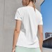 Skechers Set in Sleeve T Shirt Women's Bright White Bright white 0019, 2XL