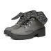 Skechers Teen Spirit Knit Buzz Ankle Boot 'Black Charcoal' Women's 40