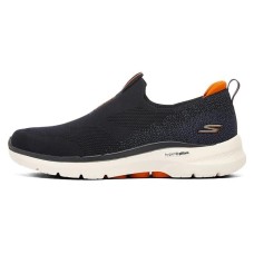 Skechers Go Walk 6 Slip On 'Navy Orange' 43.5