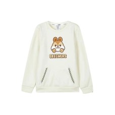 Skechers Kids Sweatshirts Corn White/01PJ, 100