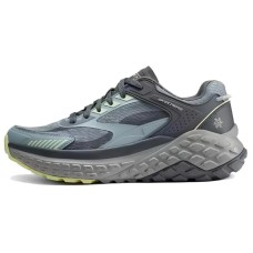 Skechers Sport Casual Shoes Men Low-Top Gray Blue Yellow dark gray blue, 41
