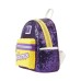 Men's and Women's Minnesota Vikings Sequin Mini Backpack Purple, Yellow