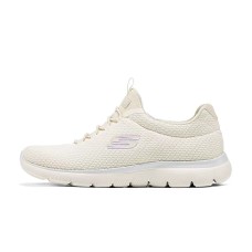 Skechers Anti-Slip And Wear-Resistant Breathable Low-Top Casual Shoes Women's Beige Бежевый, 35.5