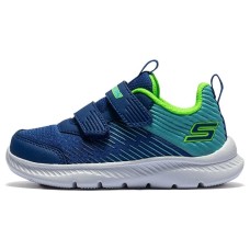 Skechers Comfy Flec 2.0 Slip-Resistant Cushioning Wear-Resistant Kids Lifestyle Shoes Navy Children Aged 3-7 Years Old 26
