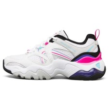 Skechers D Lites 3.0 Air Low Top Running Shoes White/Black/Pink Women's 39