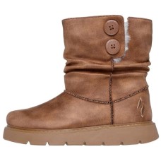 Skechers Thermal Slip Resistant Short Snow Boots Women's Brown Коричневый, 37