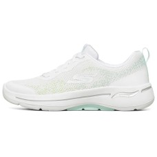 Skechers Go Walk Arch Fit 'White Light Blue' Women's 35