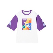 Skechers Kids T-Shirts Bright White/0019, XL