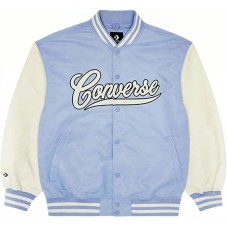 Converse Baseball Jacket Unisex Light Blue Голубой, XS
