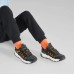 Skechers Wear-Resistant Breathable Slip-Resistant Low-Top Kids' Running Shoes Black Orange Teenagers Черный, 35