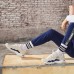 Skechers D'LITES 2.0 Cushioned Slip-Resistant Abrasion-Resistant Breathable Low-Top Casual Shoes Men's Natural 42