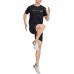 Skechers Casual Sportswear Men's Carbon Black Set (Carbon Black), S