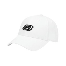 Skechers Cotton Baseball Caps Unisex Белый, Один размер