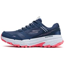 Skechers Durable Breathable Low-Top Running Shoes Women's Blue White Синий Белый, 37