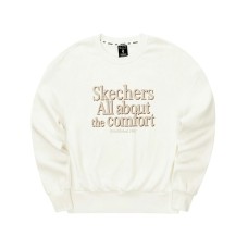 Skechers Sweatshirt Women's Ecru M