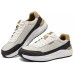 Skechers MENS USA Breathable Support Rebound Low Top Casual Running Shoes Men's Beige Black Натуральный/Черный, 42