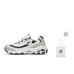 Skechers D'LITES 1.0 Anti-Slip Wear-Resistant Low-Top Chunky Sneakers Men's White Gray White gray, 39.5