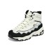 Skechers D'Lites New Lane Sneaker 'White Black Grey' Women's White gray, 37.5