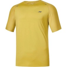 Skechers T Shirt Men's Pure Yellow Plain Saffron, XL