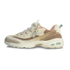 Skechers D'LITES 1.0 Anti-Slip Wear-Resistant Low-Top Chunky Sneakers Women's Beige Бежевый, 36