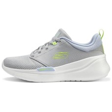 Skechers Cloud Trace Breathable Low-Top Running Shoes Women's Gray Серый, 35