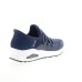 Skechers Uno Meridian 183006 Mens Blue Canvas Lifestyle Sneakers Shoes 10