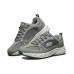 Skechers Wear-resistant And Lightweight Low-Top Casual Shoes Men's Gray White 39.5