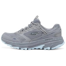 Skechers Go Run Trail Anti-Slip Wear-Resistant Low-Top Running Shoes Women's Gray Blue Gray Blue, 37
