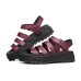 Skechers Jammers Poppin' Strappy Sandal 'Burgundy' Women's 36