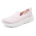 Skechers Go Walk Fle Cushioning Wear-Resistant Low-Top Casual Shoes Women's Pink Розовый, 36
