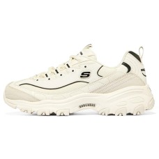 Skechers D'Lites 'Creamwhite Black' Women's 39
