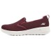 Skechers WOMEN'S GO WALK Casual Shoes Women's Low-Top Burgundy 35
