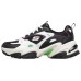 Skechers Stamina V2 Chunky Sneakers Women's Low-Top Black/White/Lemon 35.5