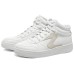 Skechers Sport Court 92 Durable Breathable Mid-Top Skateboard Shoes Women's White Белый, 37