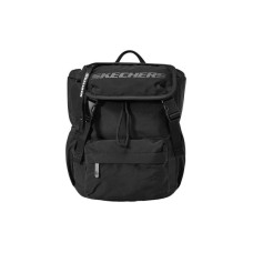 Skechers Fabric Backpack Medium Size Unisex Black Черный, Medium Size
