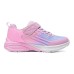 Skechers Kids SKECHERS GIRLS Anti-Slip Wear-Resistant Low-Top Kids' Running Shoes Pink Kids' Pink/Light Pink/PKLP, 34