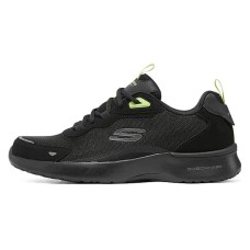 Skechers Cushioned Wear-Resistant Breathable Supportive Lightweight Low-Top Casual Shoes Men's Black Черный, 41