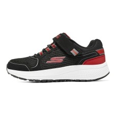 Skechers Anti-Slip Wear-Resistant Kids Lifestyle Shoes Black Red Kids' Красно-черный, 36